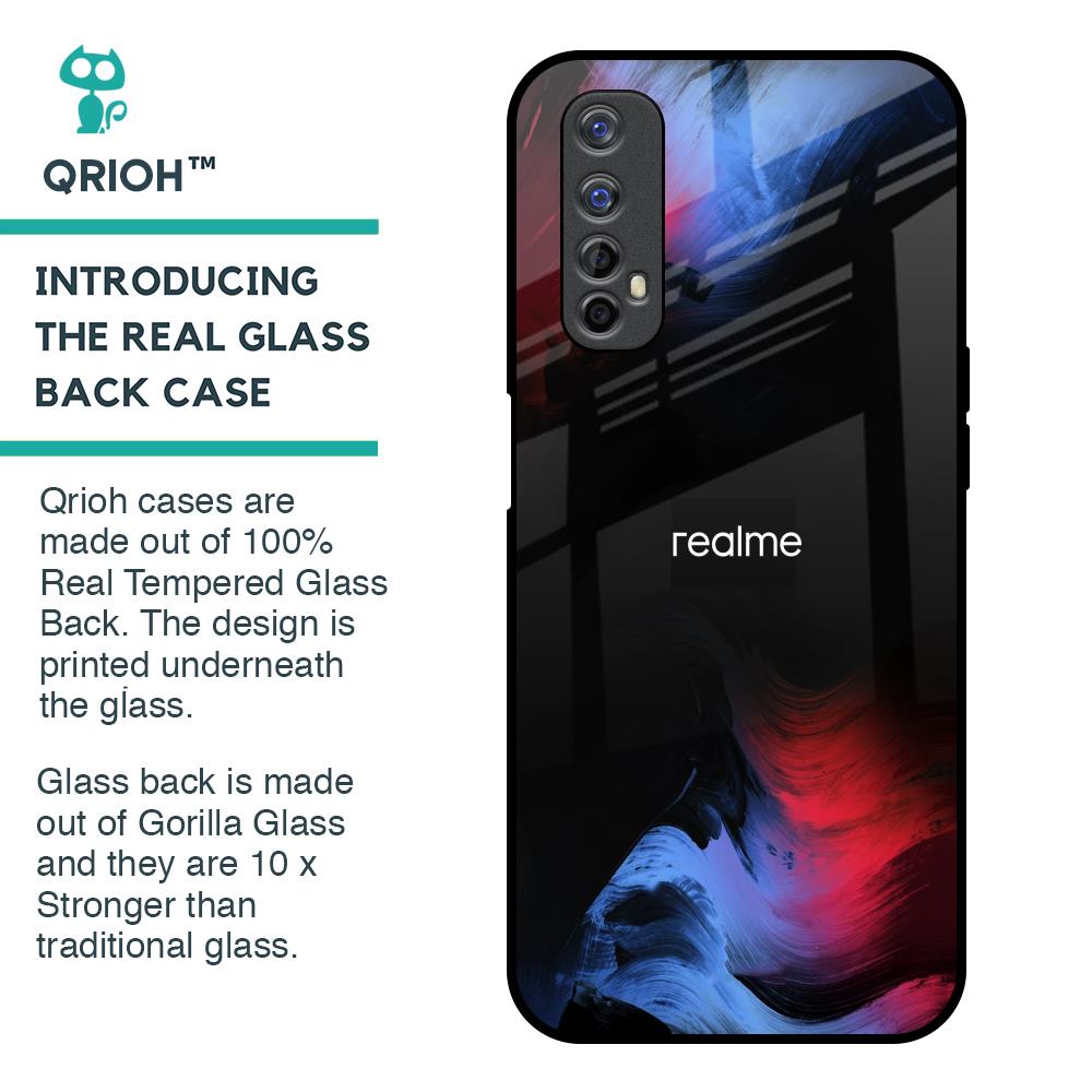 Fine Art Wave Glass Case for Realme Narzo 20 Pro