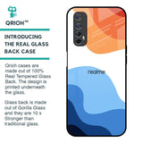Wavy Color Pattern Glass Case for Realme Narzo 20 Pro