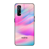 Colorful Waves Realme Narzo 20 Pro Glass Cases & Covers Online