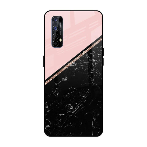 Marble Texture Pink Realme Narzo 20 Pro Glass Cases & Covers Online