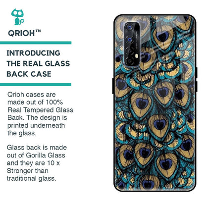 Peacock Feathers Glass case for Realme Narzo 20 Pro