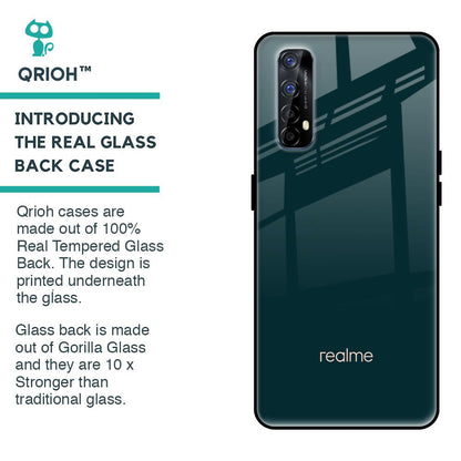 Hunter Green Glass Case For Realme Narzo 20 Pro