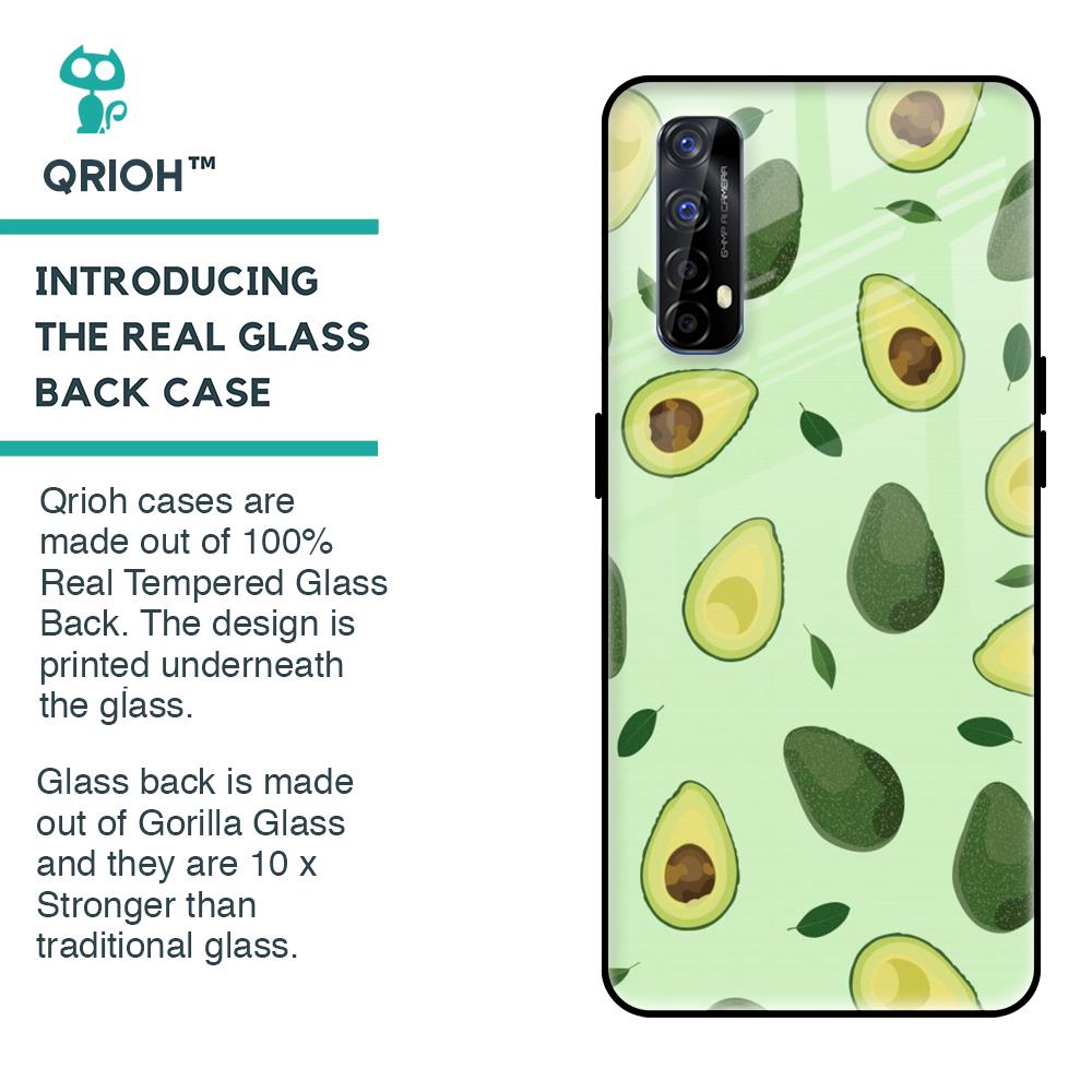 Avocado Green Glass Case For Realme Narzo 20 Pro