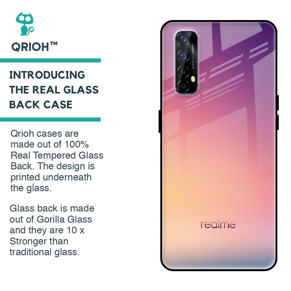 Lavender Purple Glass case for Realme Narzo 20 Pro