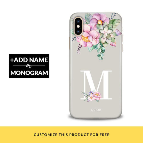 Toned Garland Customized Phone Cover