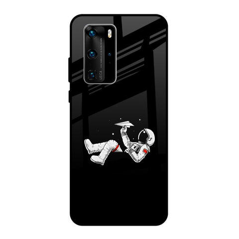 Space Traveller Huawei P40 Pro Glass Back Cover Online