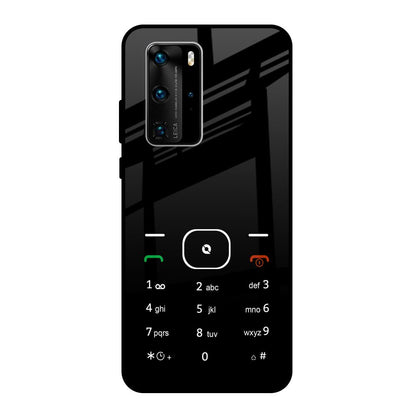 Classic Keypad Pattern Huawei P40 Pro Glass Back Cover Online