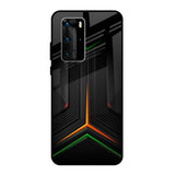 Modern Ultra Chevron Huawei P40 Pro Glass Back Cover Online