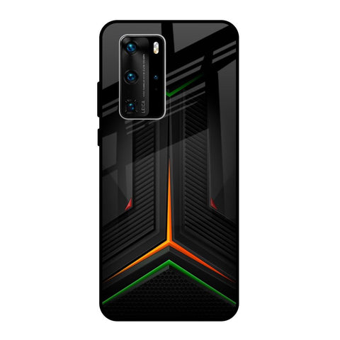 Modern Ultra Chevron Huawei P40 Pro Glass Back Cover Online