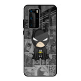 Cartoon Art Huawei P40 Pro Glass Back Cover Online