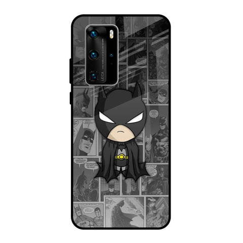 Cartoon Art Huawei P40 Pro Glass Back Cover Online