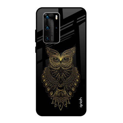 Golden Owl Huawei P40 Pro Glass Back Cover Online
