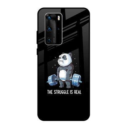 Real Struggle Huawei P40 Pro Glass Back Cover Online