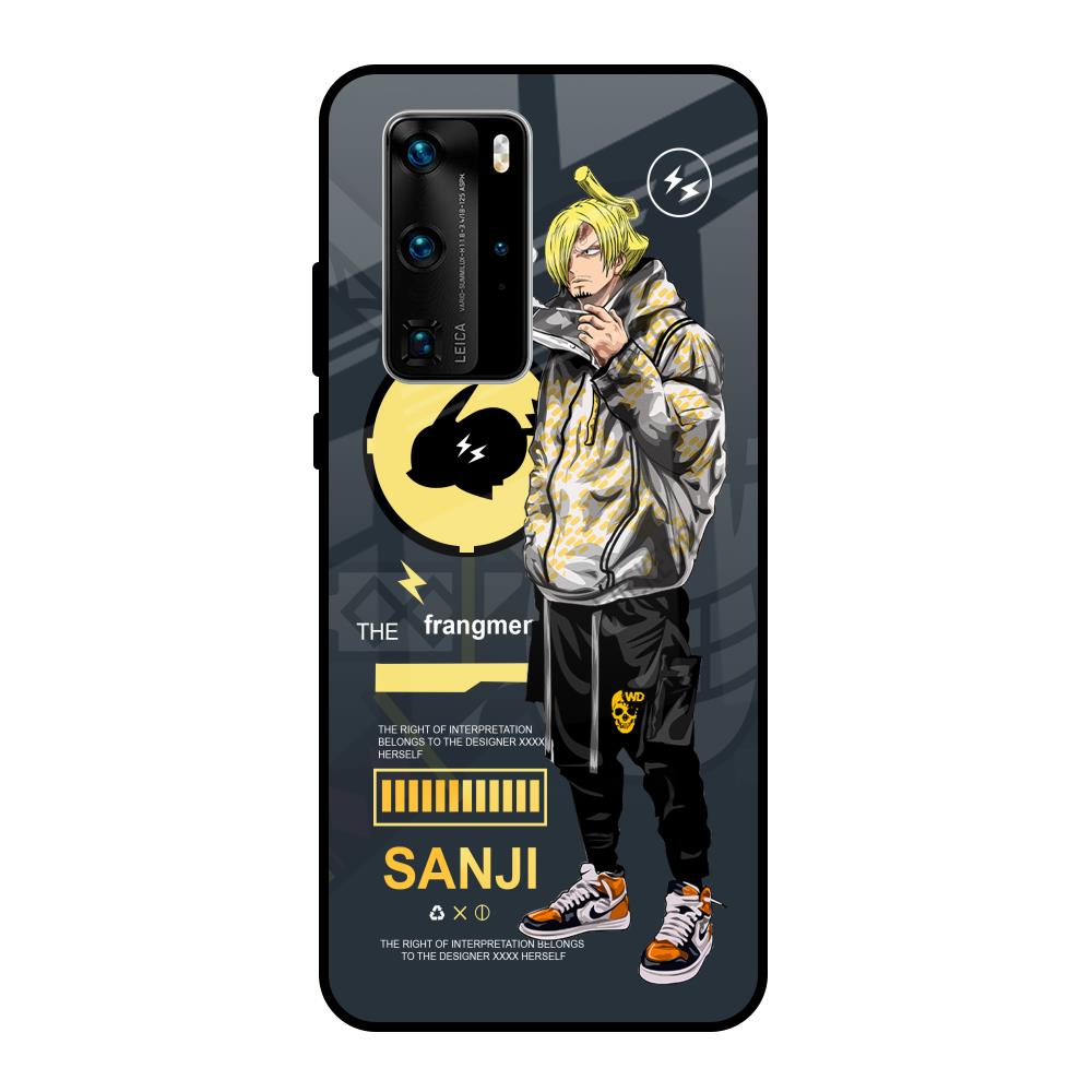 Cool Sanji Huawei P40 Pro Glass Back Cover Online
