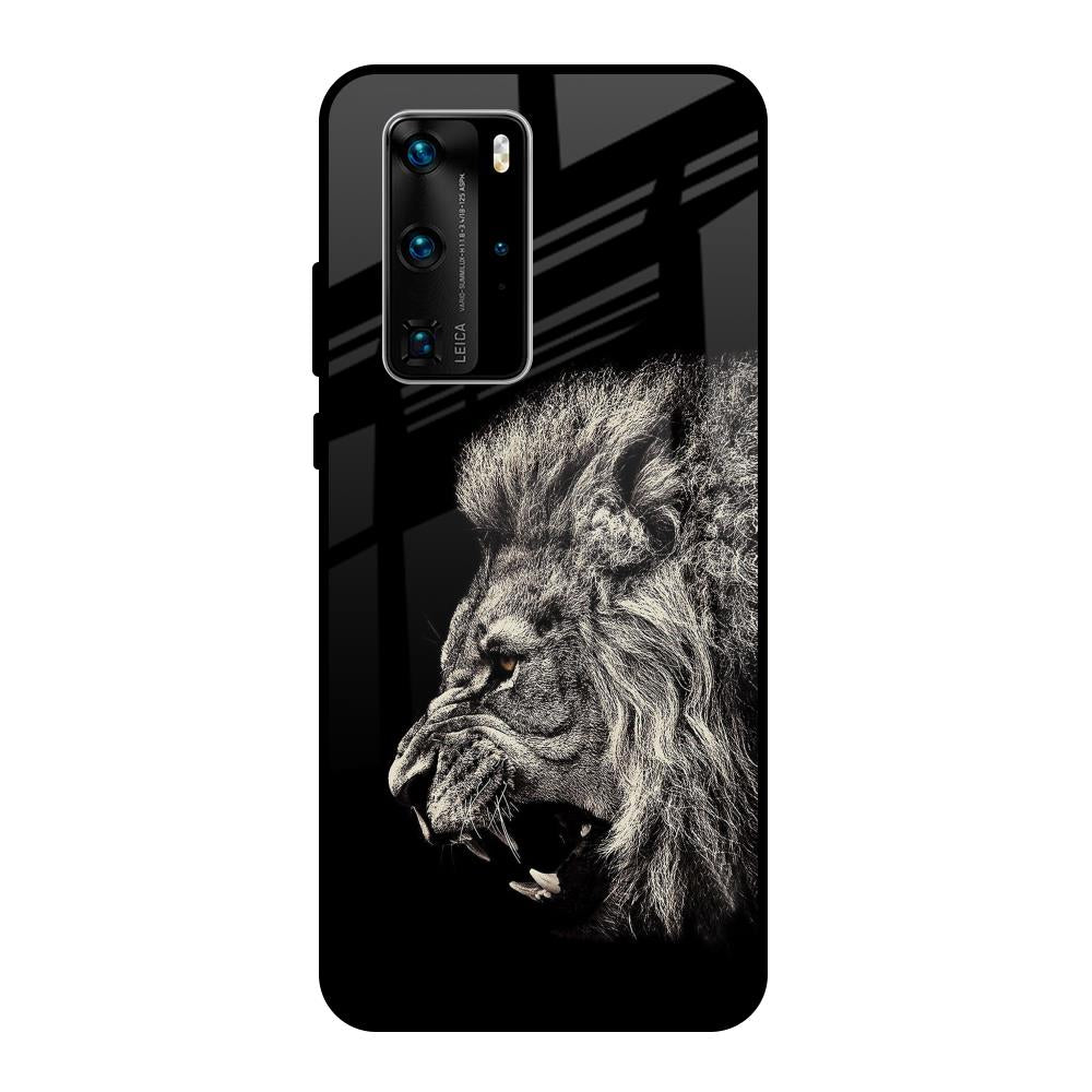 Brave Lion Huawei P40 Pro Glass Back Cover Online