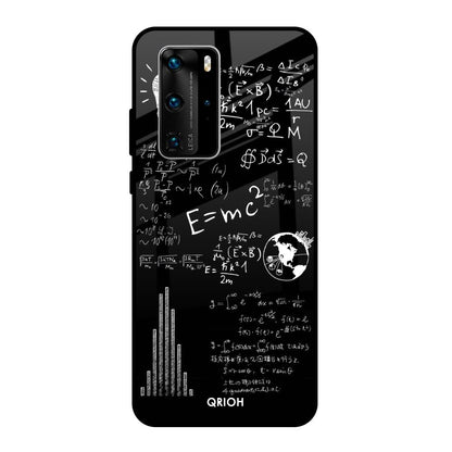 Funny Math Huawei P40 Pro Glass Back Cover Online