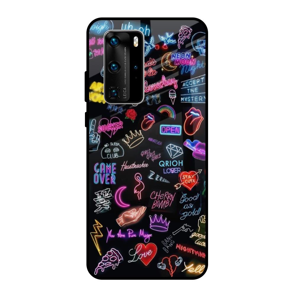 Accept The Mystery Huawei P40 Pro Glass Back Cover Online