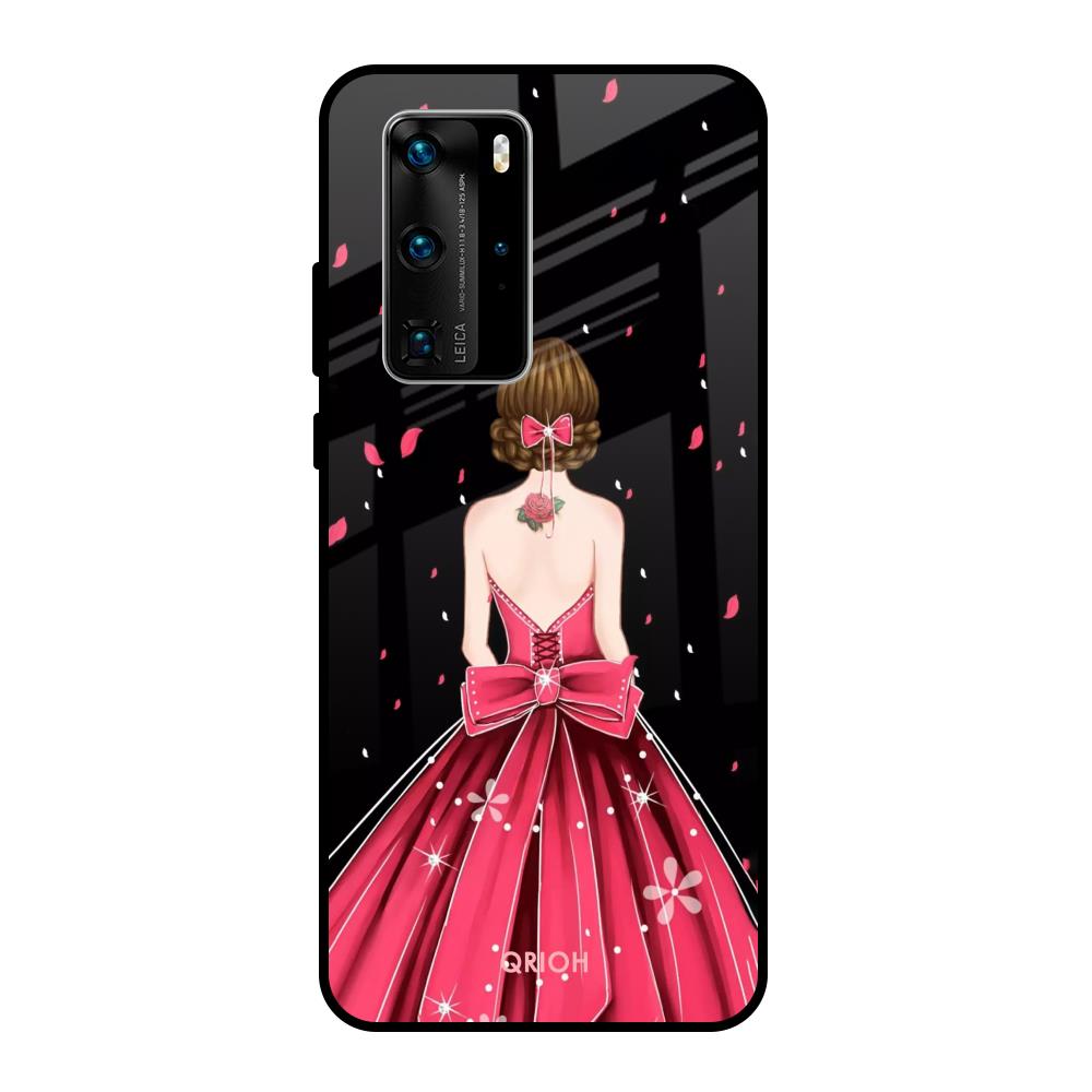 Fashion Princess Huawei P40 Pro Glass Back Cover Online
