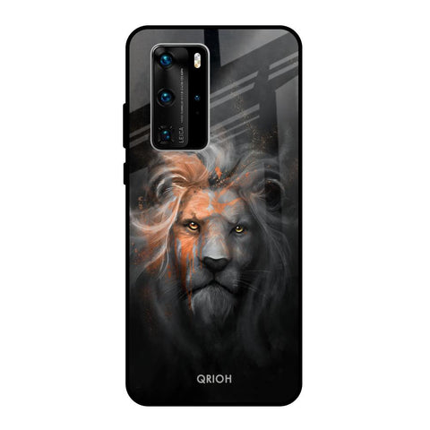 Devil Lion Huawei P40 Pro Glass Back Cover Online