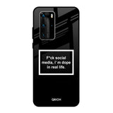 Dope In Life Huawei P40 Pro Glass Back Cover Online