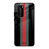 Vertical Stripes Huawei P40 Pro Glass Back Cover Online