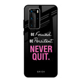 Be Focused Huawei P40 Pro Glass Back Cover Online
