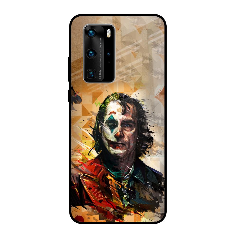 Psycho Villain Huawei P40 Pro Glass Back Cover Online