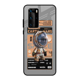 Space Ticket Huawei P40 Pro Glass Back Cover Online