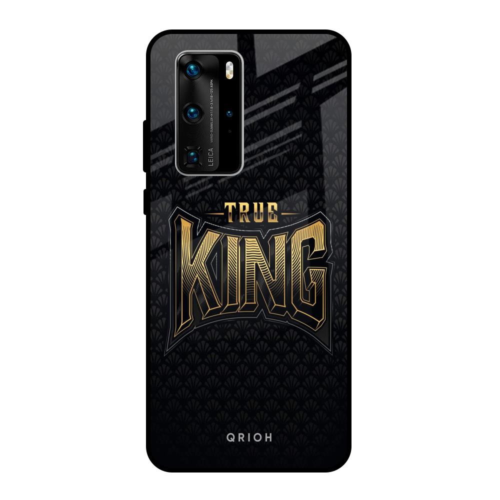 True King Huawei P40 Pro Glass Back Cover Online
