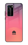 Sunset Orange Huawei P40 Pro Glass Cases & Covers Online