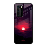 Morning Red Sky Huawei P40 Pro Glass Cases & Covers Online