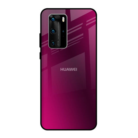 Pink Burst Huawei P40 Pro Glass Back Cover Online