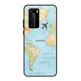 Fly Around The World Huawei P40 Pro Glass Back Cover Online