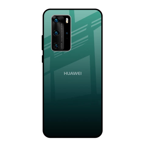 Palm Green Huawei P40 Pro Glass Back Cover Online
