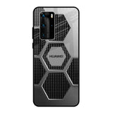 Hexagon Style Huawei P40 Pro Glass Back Cover Online