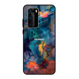 Colored Storm Huawei P40 Pro Glass Back Cover Online