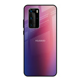 Multi Shaded Gradient Huawei P40 Pro Glass Back Cover Online