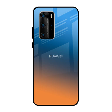 Sunset Of Ocean Huawei P40 Pro Glass Back Cover Online