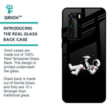 Space Traveller Glass Case for Huawei P40 Pro