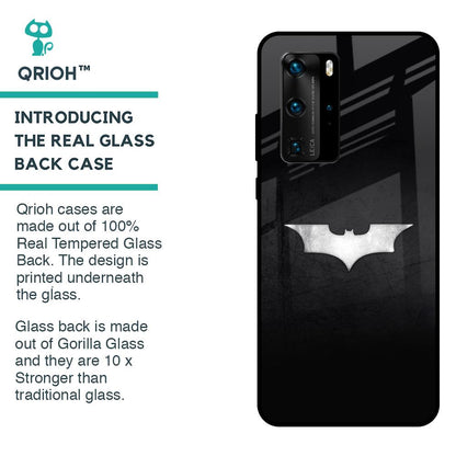 Super Hero Logo Glass Case for Huawei P40 Pro