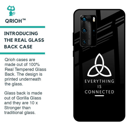 Everything Is Connected Glass Case for Huawei P40 Pro