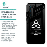 Everything Is Connected Glass Case for Huawei P40 Pro