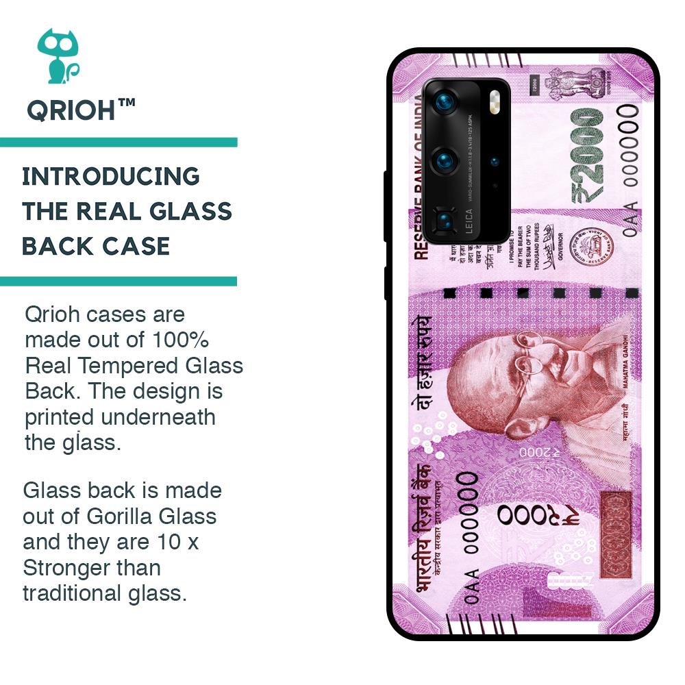 Stock Out Currency Glass Case for Huawei P40 Pro
