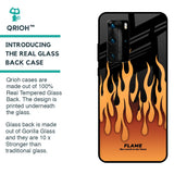 Fire Flame Glass Case for Huawei P40 Pro