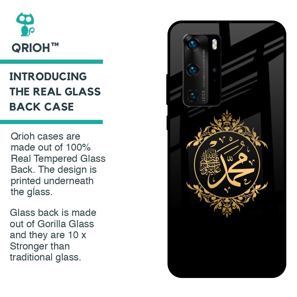 Islamic Calligraphy Glass Case for Huawei P40 Pro