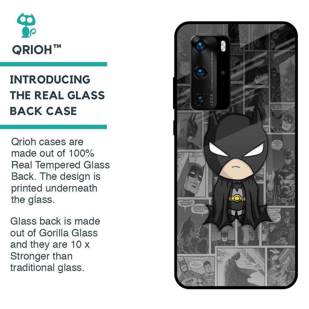 Cartoon Art Glass Case for Huawei P40 Pro