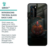 Lord Hanuman Animated Glass Case for Huawei P40 Pro