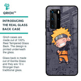 Orange Chubby Glass Case for Huawei P40 Pro