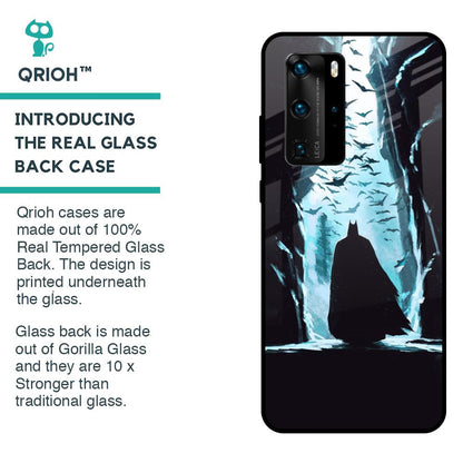 Dark Man In Cave Glass Case for Huawei P40 Pro