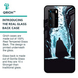 Dark Man In Cave Glass Case for Huawei P40 Pro
